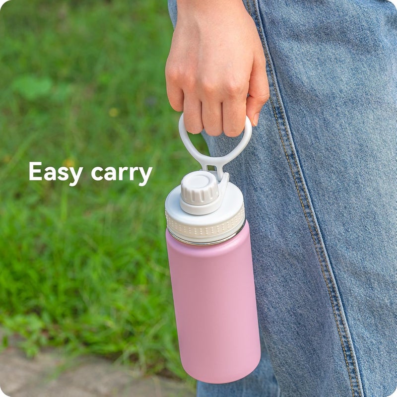 Prurex Replacement Spout Lid for Hydro Flask Wide Mouth Bottles (12/16/18/22/32/40/64oz) – 2.28" Leak-Proof Sports Cap Accessory, Secure Fit - Image 2